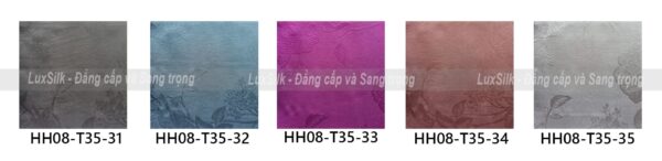 bảng màu rèm vải hồng hạnh hh08-t35