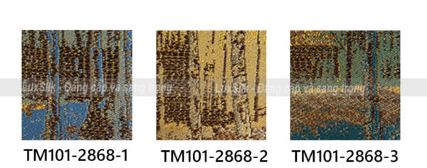 bảng màu rèm vải thượng mỹ mã tm101-2868