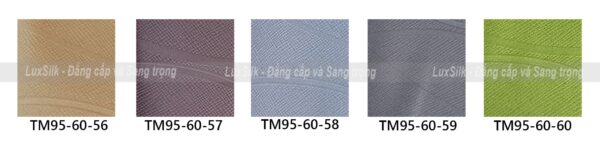 bảng màu rèm vải thượng mỹ mã tm95-60
