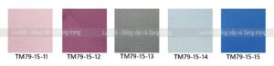 bảng màu rèm vải thượng mỹ milano mã tm79-15