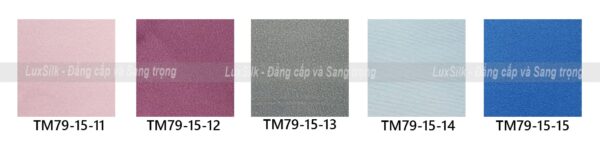 bảng màu rèm vải thượng mỹ milano mã tm79-15