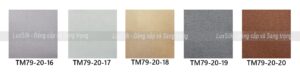 bảng màu rèm vải thượng mỹ milano tm79-20